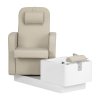Fotel kosmetyczny SPA do pedicure Sillon Elysia kremowy